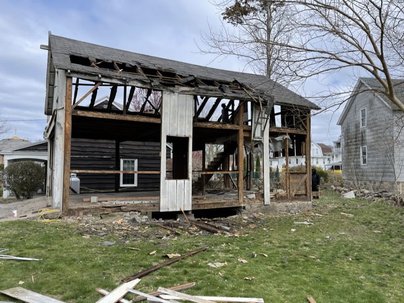 Demolition tear-out including sheds and outbuildings